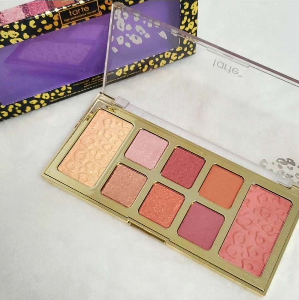 NIB Tarte Maneater Guide to Glam Eye & Cheek Palette - Picture 9 of 14
